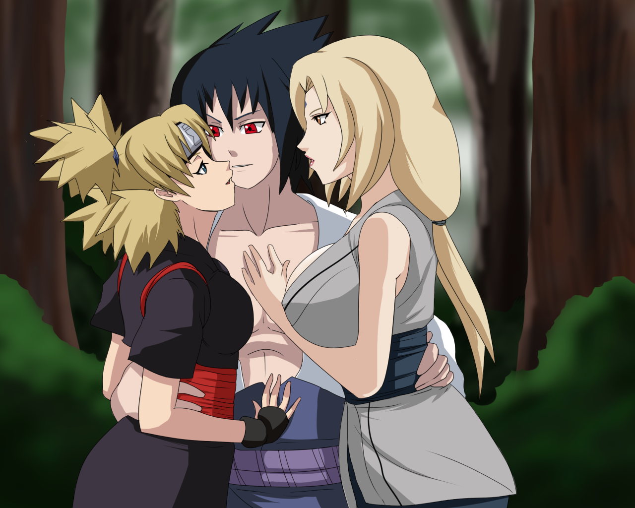 temari-narutotsunade-narutouchiha-sasuke