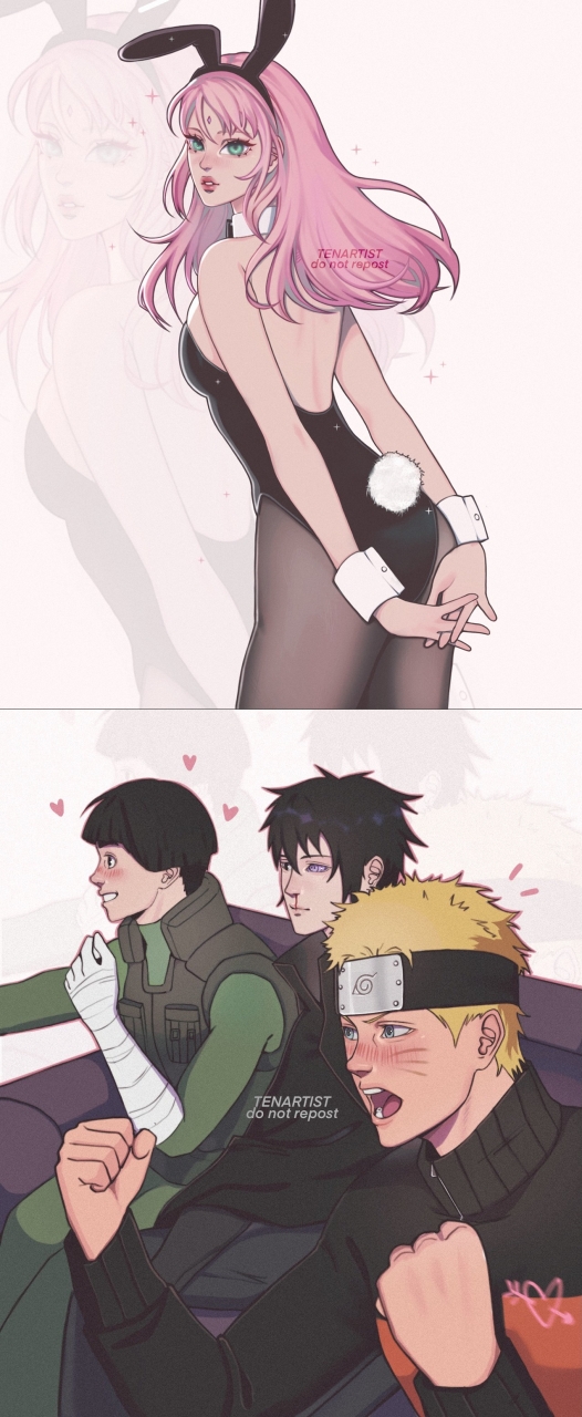 rock-leesakura-harunosasuke-uchihauzumaki-naruto