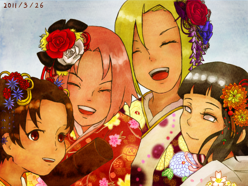 haruno-sakurahyuuga-hinatatenten-narutoyamanaka-ino