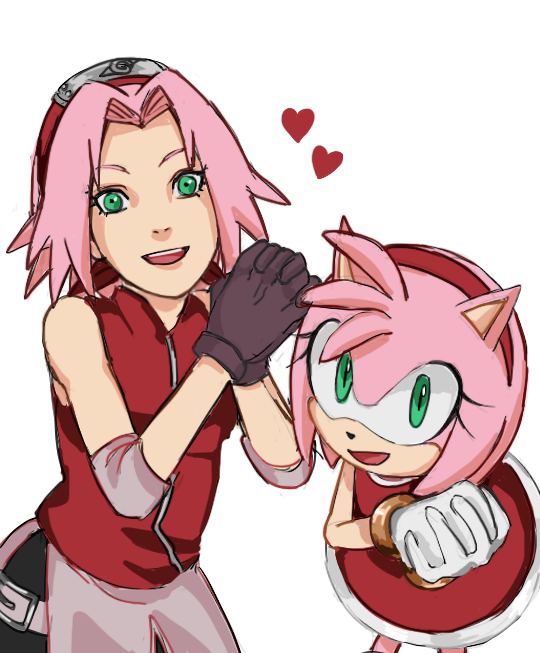 amy-roseharuno-sakura