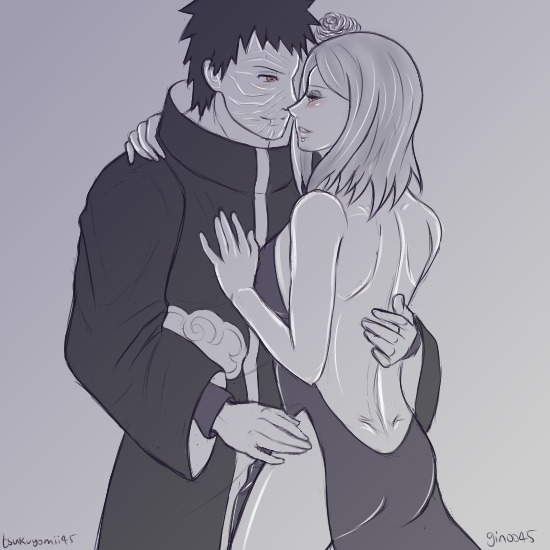 konan,uchiha obito