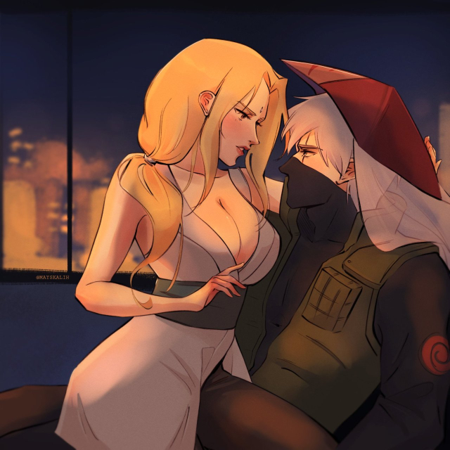 hatake kakashi,tsunade