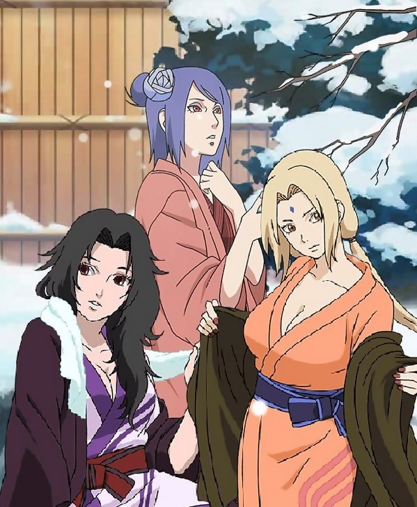konan (naruto),tsunade (naruto),yuuhi kurenai