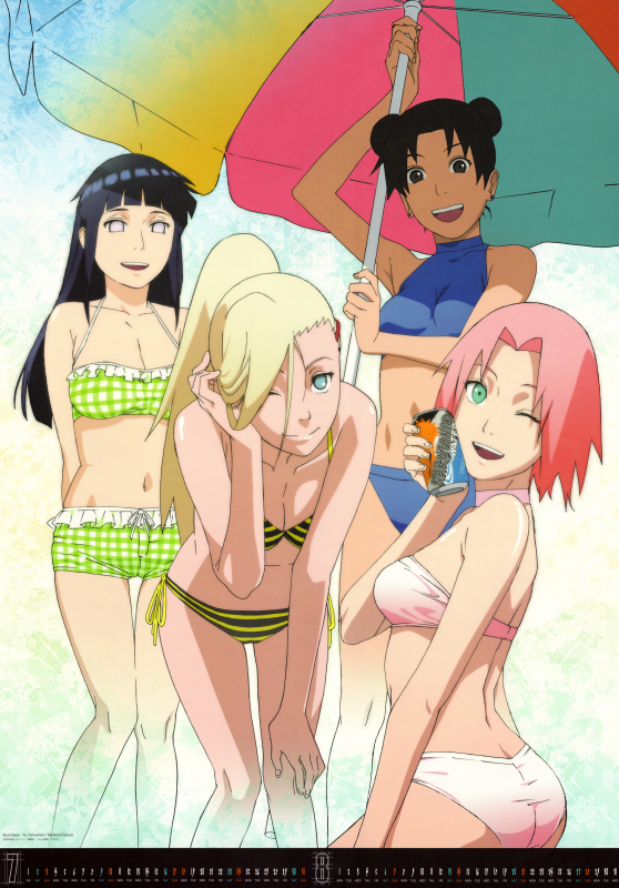 haruno sakura,hyuuga hinata,tenten (naruto),yamanaka ino