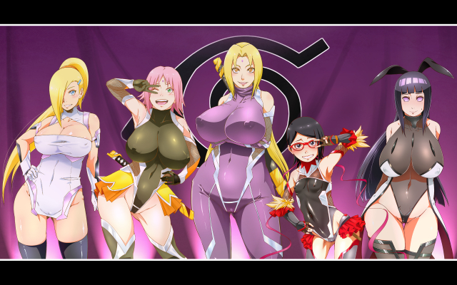 haruno sakura,hyuuga hinata,igawa asagi,igawa sakura,mizuki shiranui,mizuki yukikaze,tsunade (naruto),uchiha sarada,yamanaka ino,yatsu murasaki
