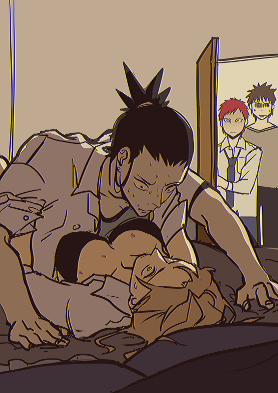 gaara (naruto),kankuro,nara shikamaru,temari (naruto)