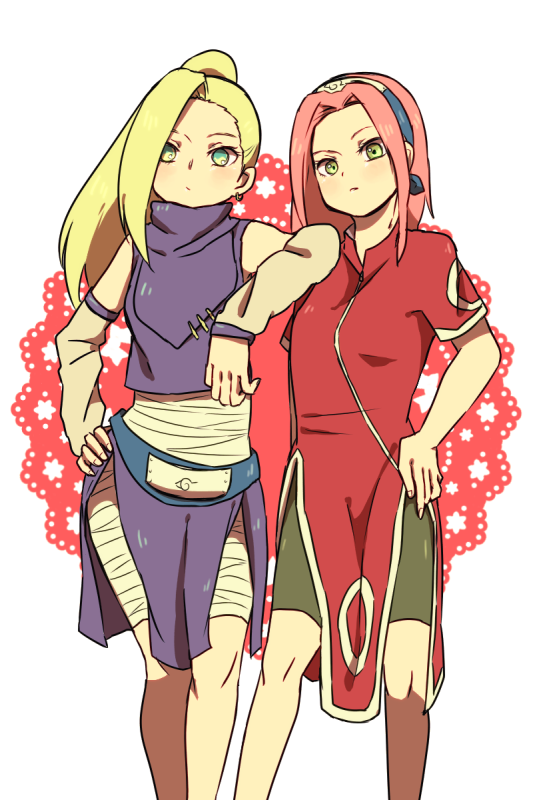 haruno sakura,yamanaka ino