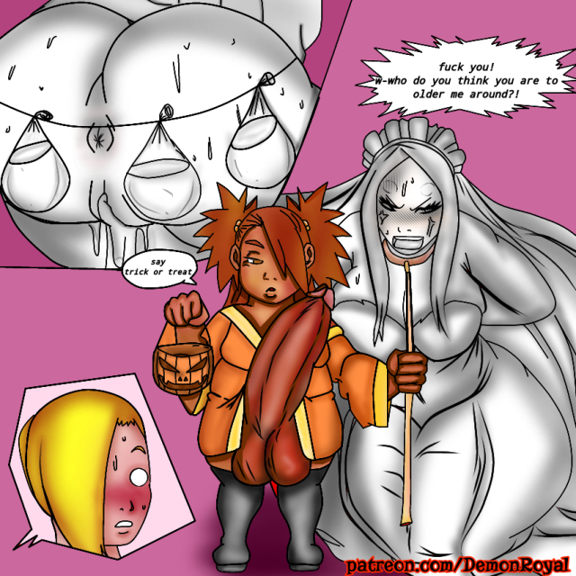 akimichi chouchou,ino yamanaka,otsutsuki kaguya