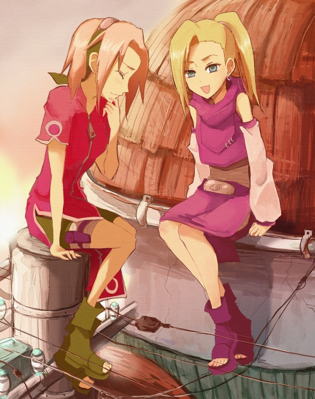 haruno sakura,yamanaka ino