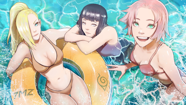 haruno sakura,hyuuga hinata,yamanaka ino