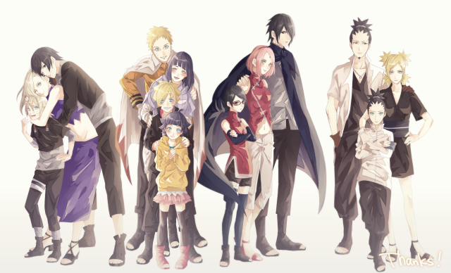 haruno sakura,hyuuga hinata,nara shikadai,nara shikamaru,sai,temari (naruto),uchiha sarada,uchiha sasuke,uzumaki boruto,uzumaki himawari,uzumaki naruto,yamanaka ino,yamanaka inojin