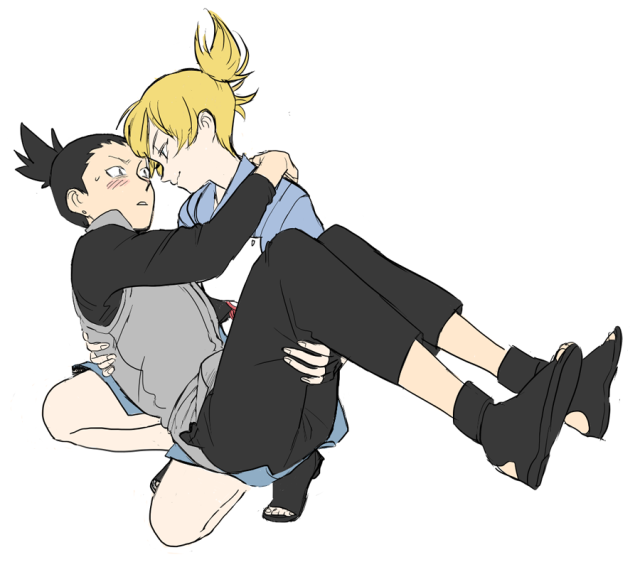 nara shikamaru,temari (naruto)