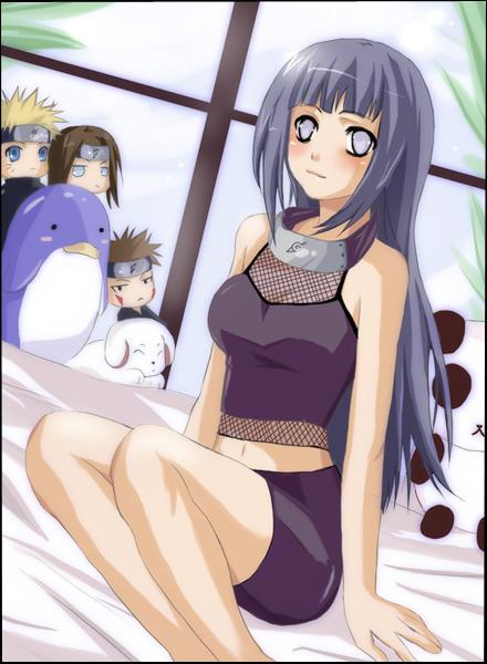 akamaru (naruto),hyuuga hinata,hyuuga neji,inuzuka kiba,uzumaki naruto