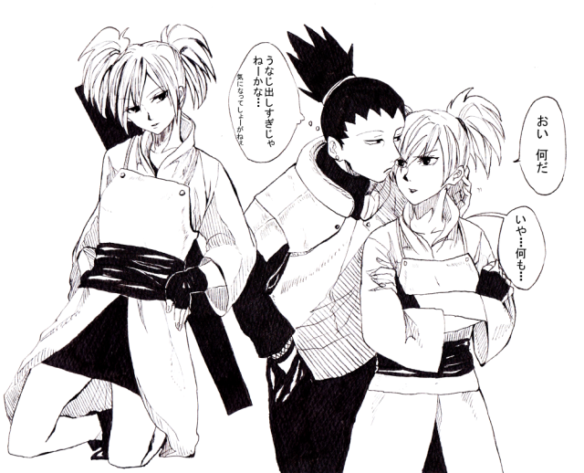 nara shikamaru,temari (naruto)