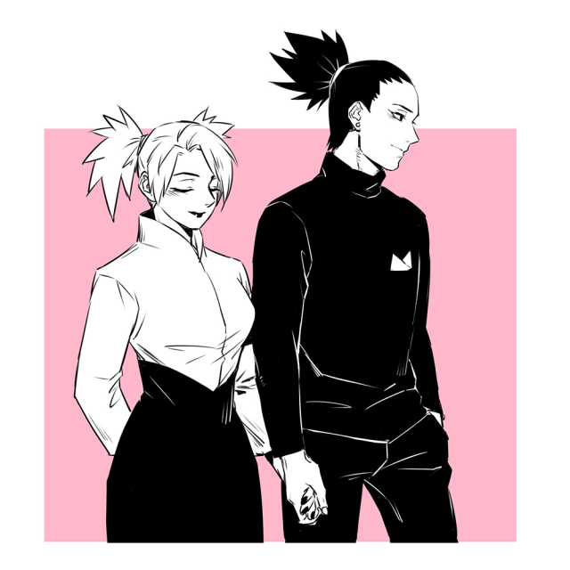 nara shikamaru,temari (naruto)