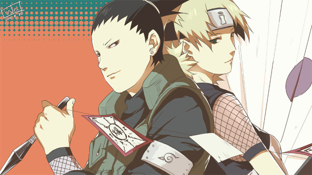 nara shikamaru,temari (naruto)