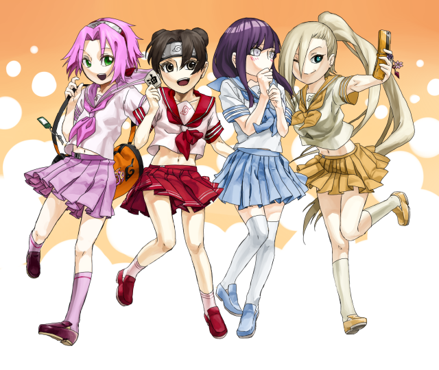 haruno sakura,hyuuga hinata,tenten (naruto),yamanaka ino