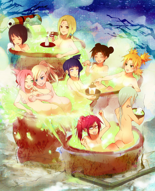 haruno sakura,hyuuga hinata,karin (naruto),shiho (naruto),shizune (naruto),temari (naruto),tenten (naruto),tsunade (naruto),yamanaka ino