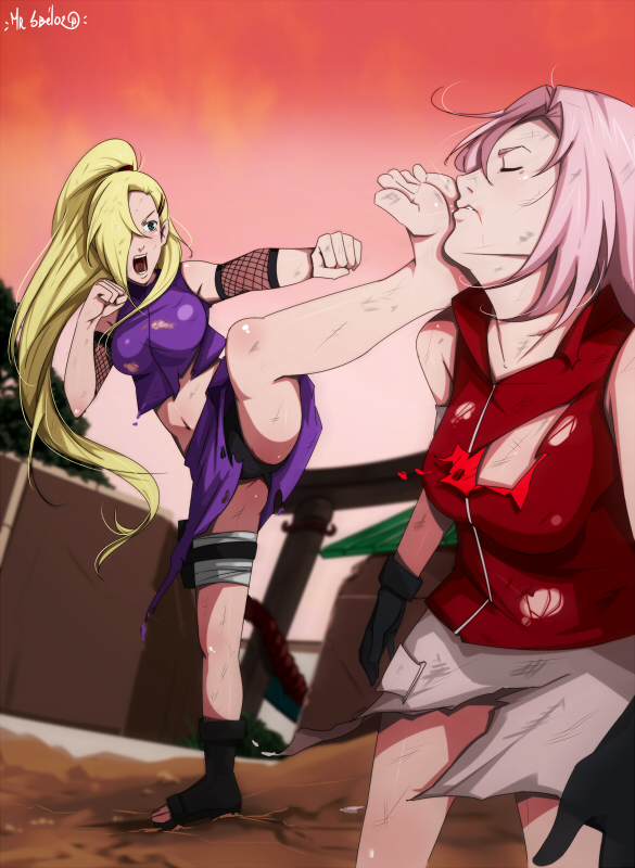 haruno sakura,yamanaka ino