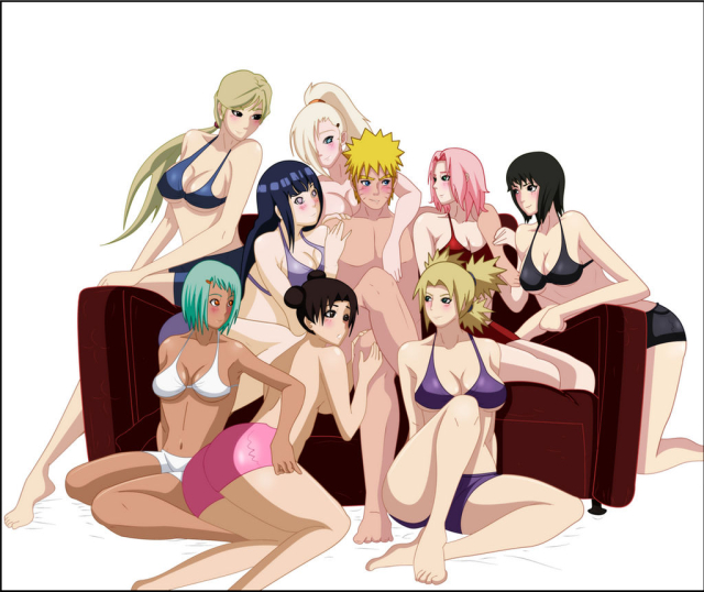 fuu (naruto),hyuuga hinata,ino yamanaka,nii yugito,sakura haruno,shizune,temari,tenten,uzumaki naruto