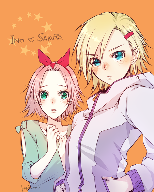 haruno sakura,yamanaka ino