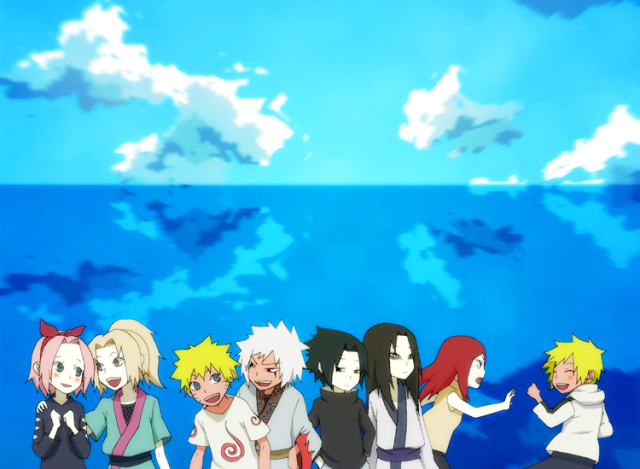 haruno sakura,jiraiya (naruto),namikaze minato,orochimaru (naruto),tsunade (naruto),uchiha sasuke,uzumaki kushina,uzumaki naruto