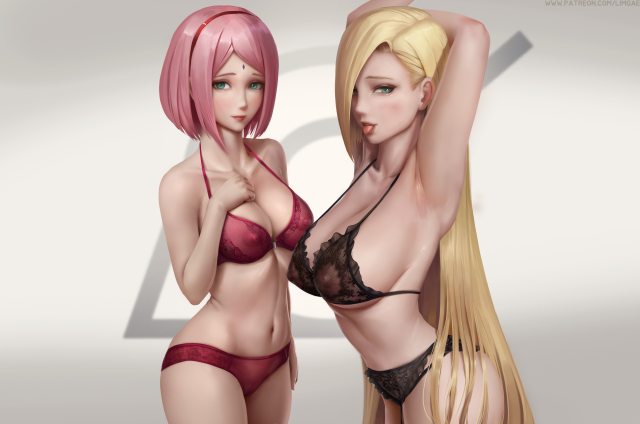 ino yamanaka,sakura haruno