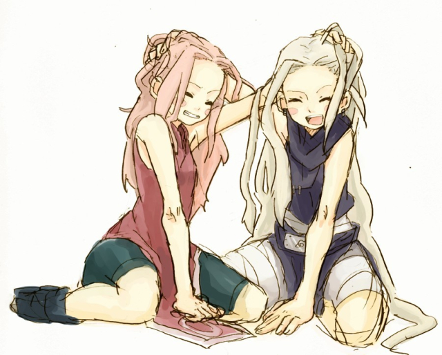 haruno sakura,yamanaka ino