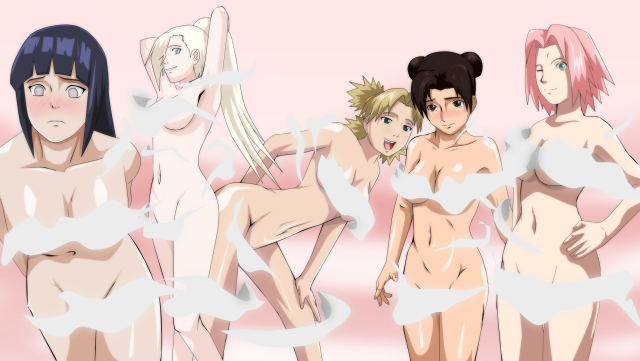 hyuuga hinata,ino yamanaka,sakura haruno,temari,tenten