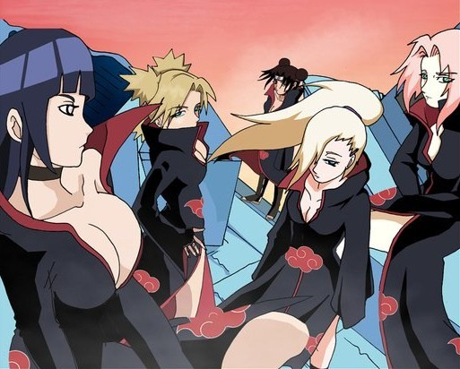 haruno sakura,temari (naruto),tenten (naruto),yamanaka ino