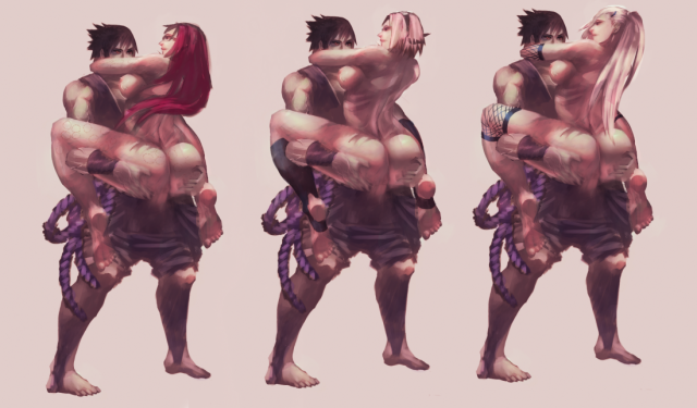 haruno sakura,karin (naruto),uchiha sasuke,yamanaka ino