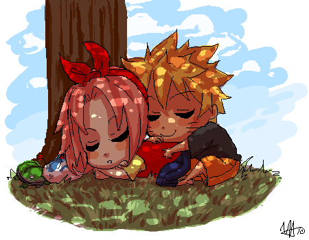 haruno sakura,uzumaki naruto