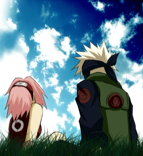 haruno sakura,hatake kakashi