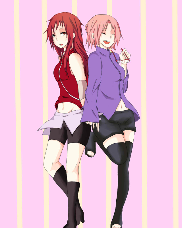 haruno sakura,karin (naruto)