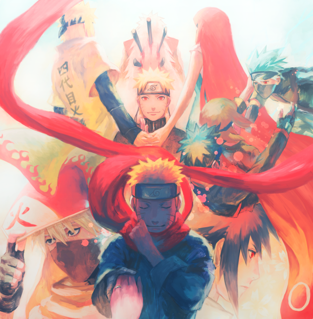 hatake kakashi,hyuuga hinata,jiraiya (naruto),namikaze minato,nohara rin,uchiha obito,uchiha sasuke,uzumaki kushina,uzumaki naruto