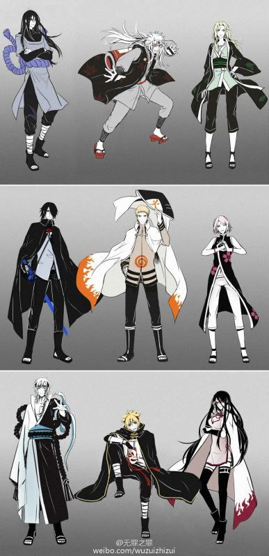 haruno sakura,jiraiya (naruto),mitsuki (naruto),orochimaru (naruto),tsunade (naruto),uchiha sarada,uchiha sasuke,uzumaki boruto,uzumaki naruto