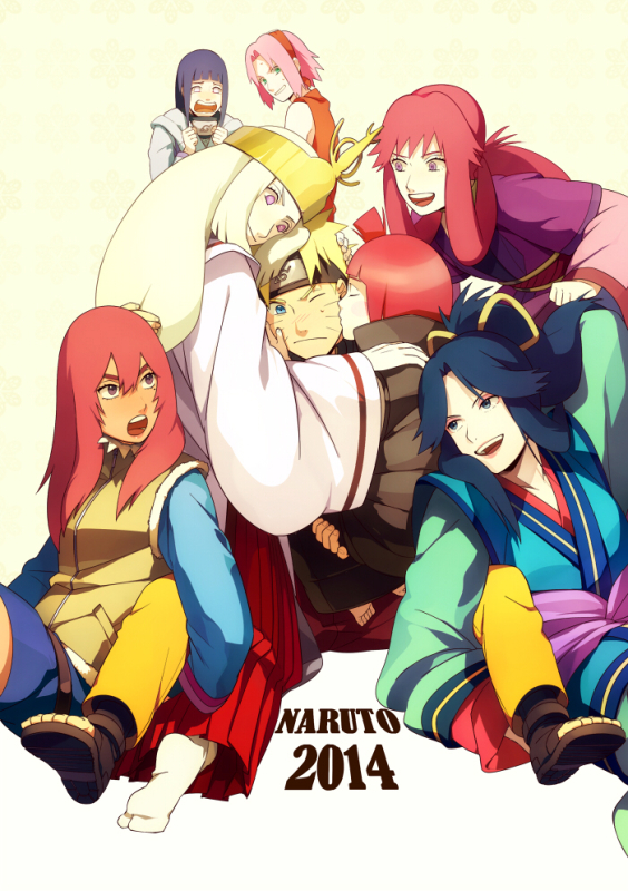 amaru,amaru (naruto),fujikaze yukie,haruno sakura,hyuuga hinata,kazahana koyuki,miina (naruto),saara,saara (naruto),shion (naruto),uzumaki naruto