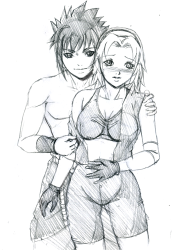 haruno sakura,uchiha sasuke