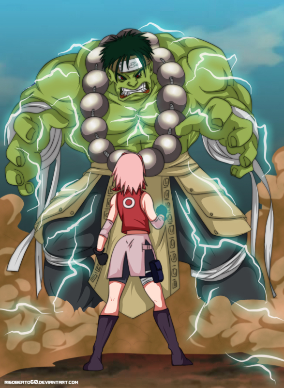 haruno sakura,hulk
