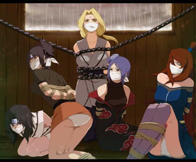 konan (naruto),mitarashi anko,terumi mei,tsunade (naruto),yuuhi kurenai
