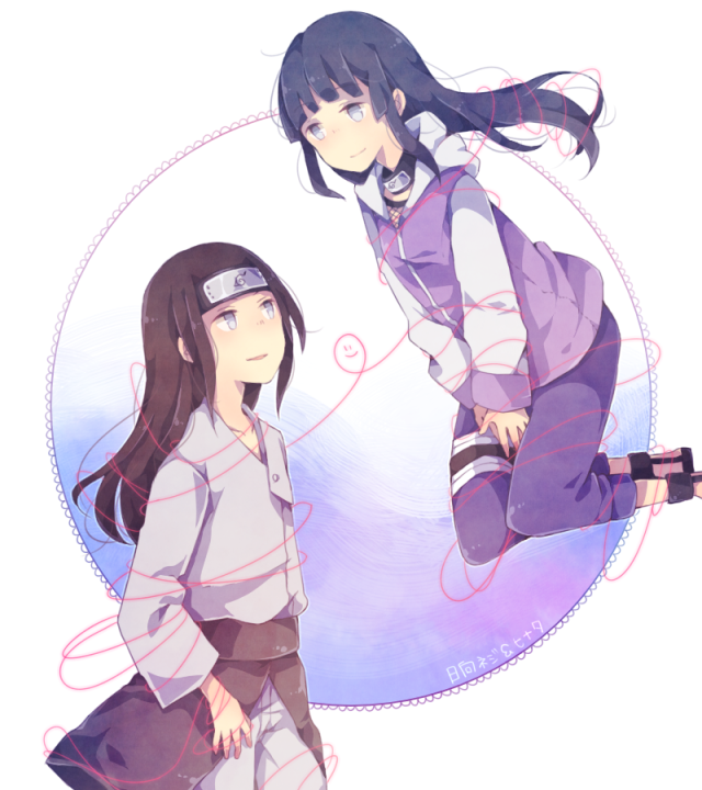 hyuuga hinata,hyuuga neji
