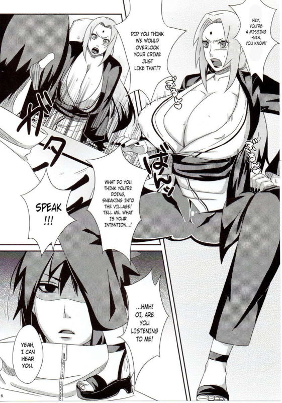 sasuke uchiha,tsunade