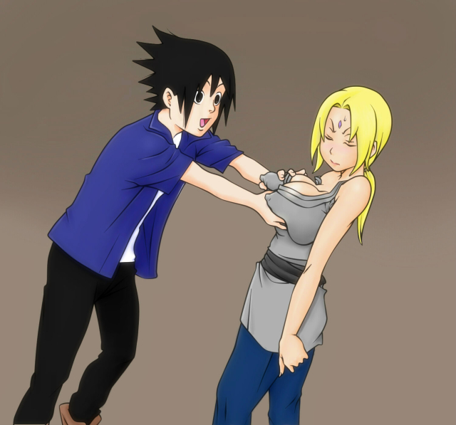 sasuke uchiha,tsunade