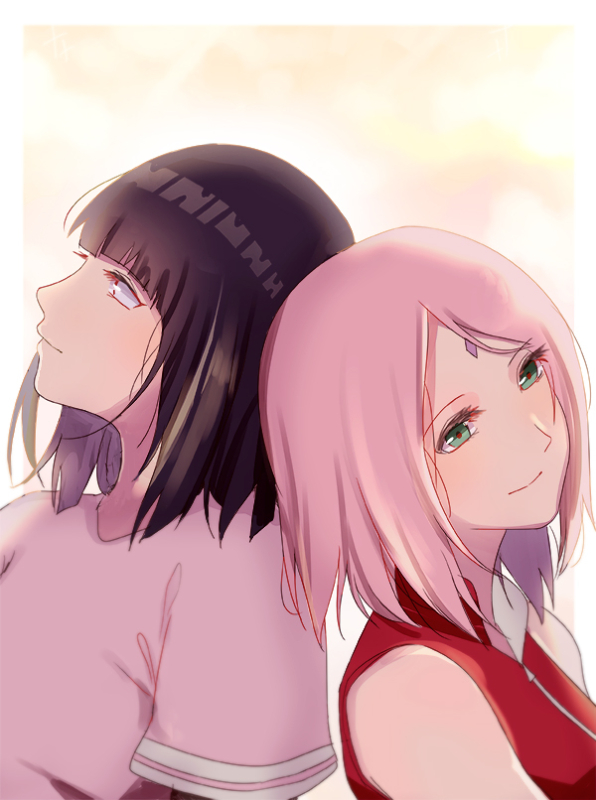 haruno sakura,hyuuga hinata