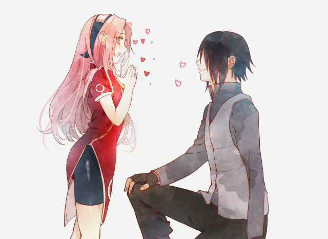 haruno sakura,uchiha sasuke