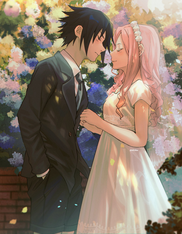 haruno sakura,uchiha sasuke