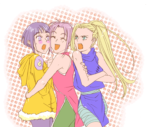 haruno sakura,hyuuga hinata,yamanaka ino