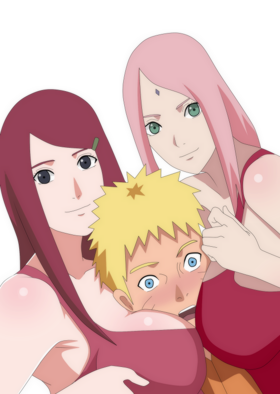 sakura haruno,uzumaki kushina,uzumaki naruto
