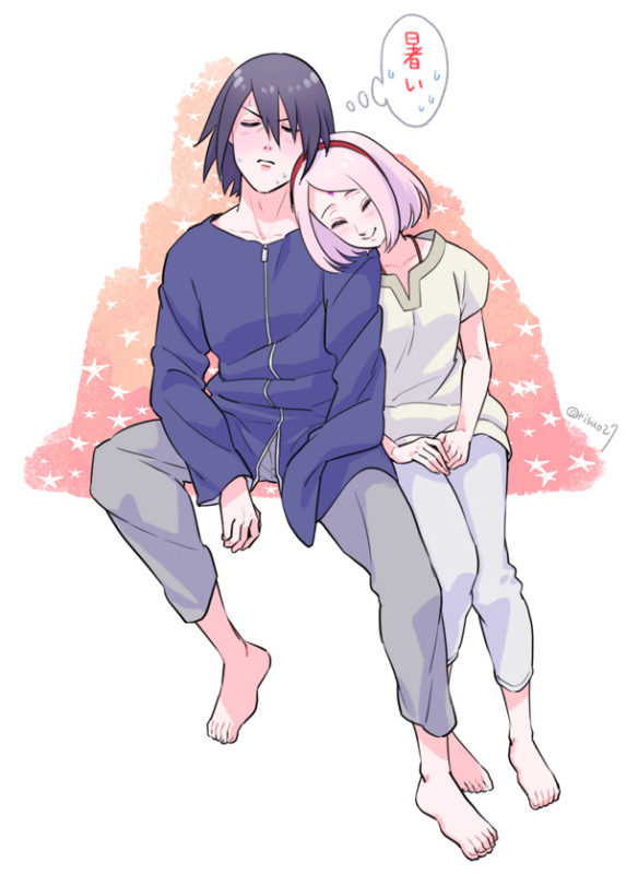 haruno sakura,uchiha sasuke