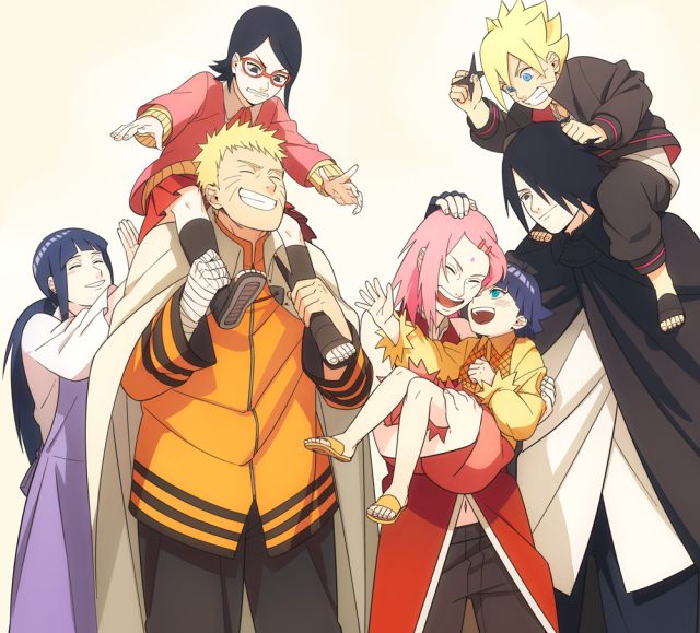 haruno sakura,hyuuga hinata,uchiha sarada,uchiha sasuke,uzumaki boruto,uzumaki himawari,uzumaki naruto